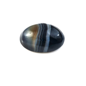 Natural Sulemani Hakik Black Agate Gemstone – 12.93 Carat (14.35 Ratti) (With Certificate)