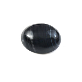 Natural Sulemani Hakik Black Agate Gemstone – 13.21 Carat (14.66 Ratti) (With Certificate)