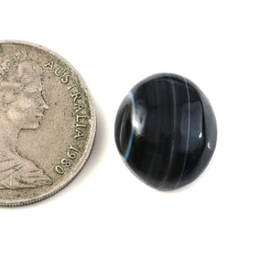 Natural Sulemani Hakik Black Agate Gemstone – 13.00 Carat (14.43 Ratti) (With Certificate)