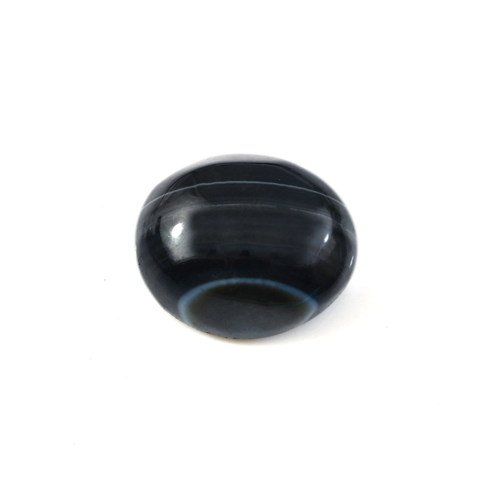 Natural Sulemani Hakik Black Agate Gemstone – 13.00 Carat (14.43 Ratti) (With Certificate)