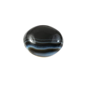 Natural Sulemani Hakik Black Agate Gemstone – 13.10 Carat (14.54 Ratti) (With Certificate)