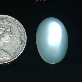 Natural Moonstone Gemstone 17.33 Carat / 19.24 Ratti (With Certificate)