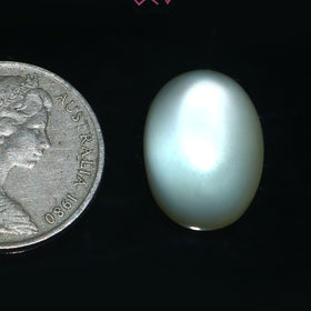 Natural Moonstone Gemstone 15.86 Carat / 17.60 Ratti (With Certificate)