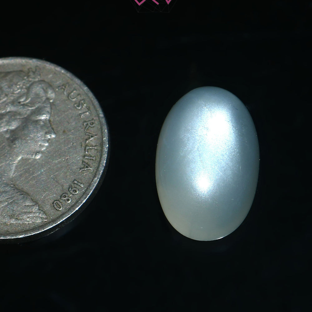 Natural Moonstone Gemstone 10.46 Carat / 11.61 Ratti (With Certificate)