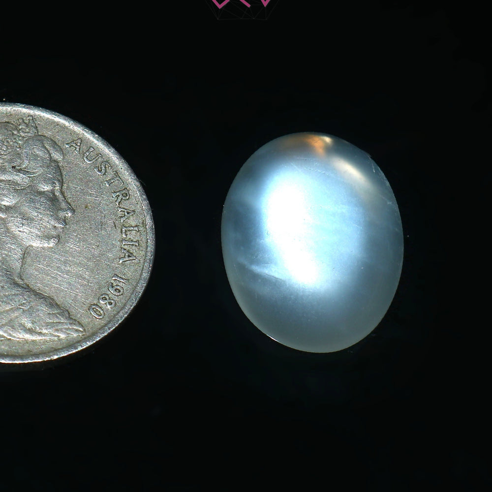 Natural Moonstone Gemstone 12.46 Carat / 13.83 Ratti (With Certificate)