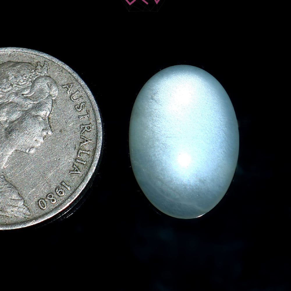Natural Moonstone Gemstone 7.70 Carat / 8.55 Ratti (With Certificate)