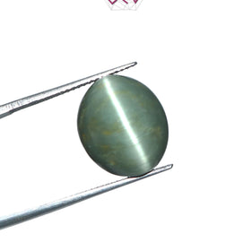 Natural Cat's Eye Lehsuniya Gemstone 10.42 Carat / 11.57 Ratti (With Certificate)