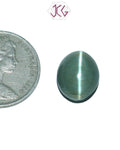 Natural Cat's Eye Lehsuniya Gemstone 12.29 Carat / 13.64 Ratti (With Certificate)