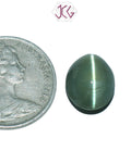 Natural Cat's Eye Lehsuniya Gemstone 10.09 Carat / 11.20 Ratti (With Certificate)