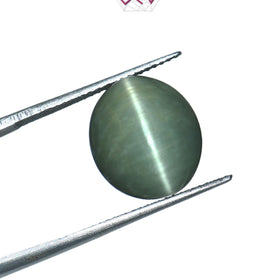 Natural Cat's Eye Lehsuniya Gemstone 8.43 Carat / 9.36 Ratti (With Certificate)