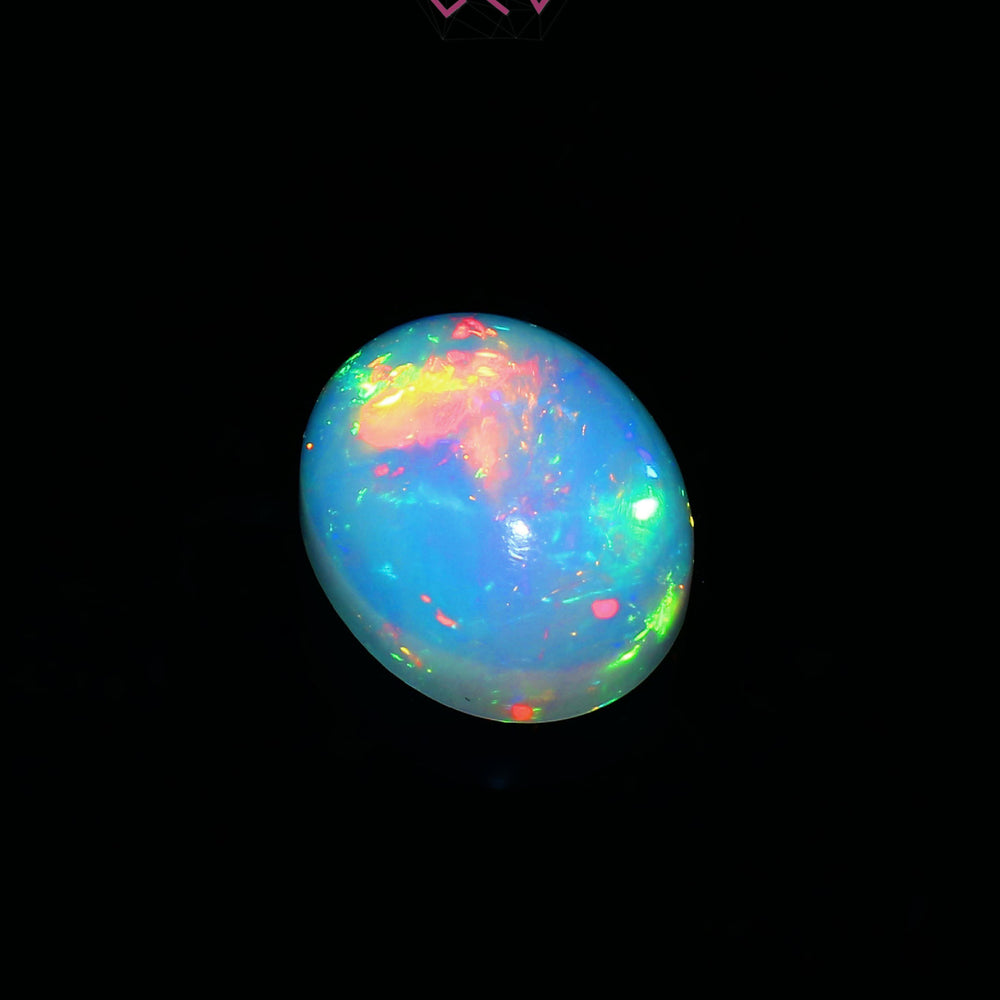 Natural Ethiopian Opal Stone 4.00 Carat / 4.40 Ratti (With Certificate)