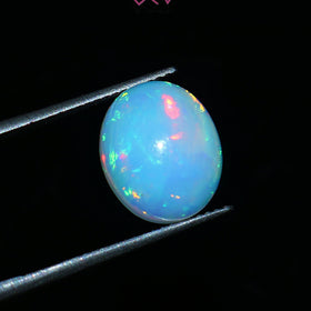 Natural Ethiopian Opal Stone 4.00 Carat / 4.40 Ratti (With Certificate)