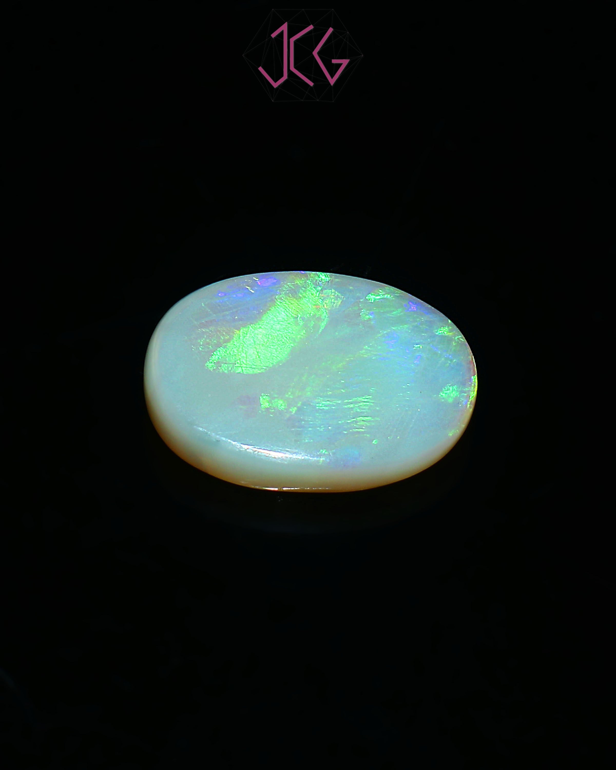Natural Australian Fire Opal Stone 7.30 Carat / 8.00 Ratti (With Certificate)