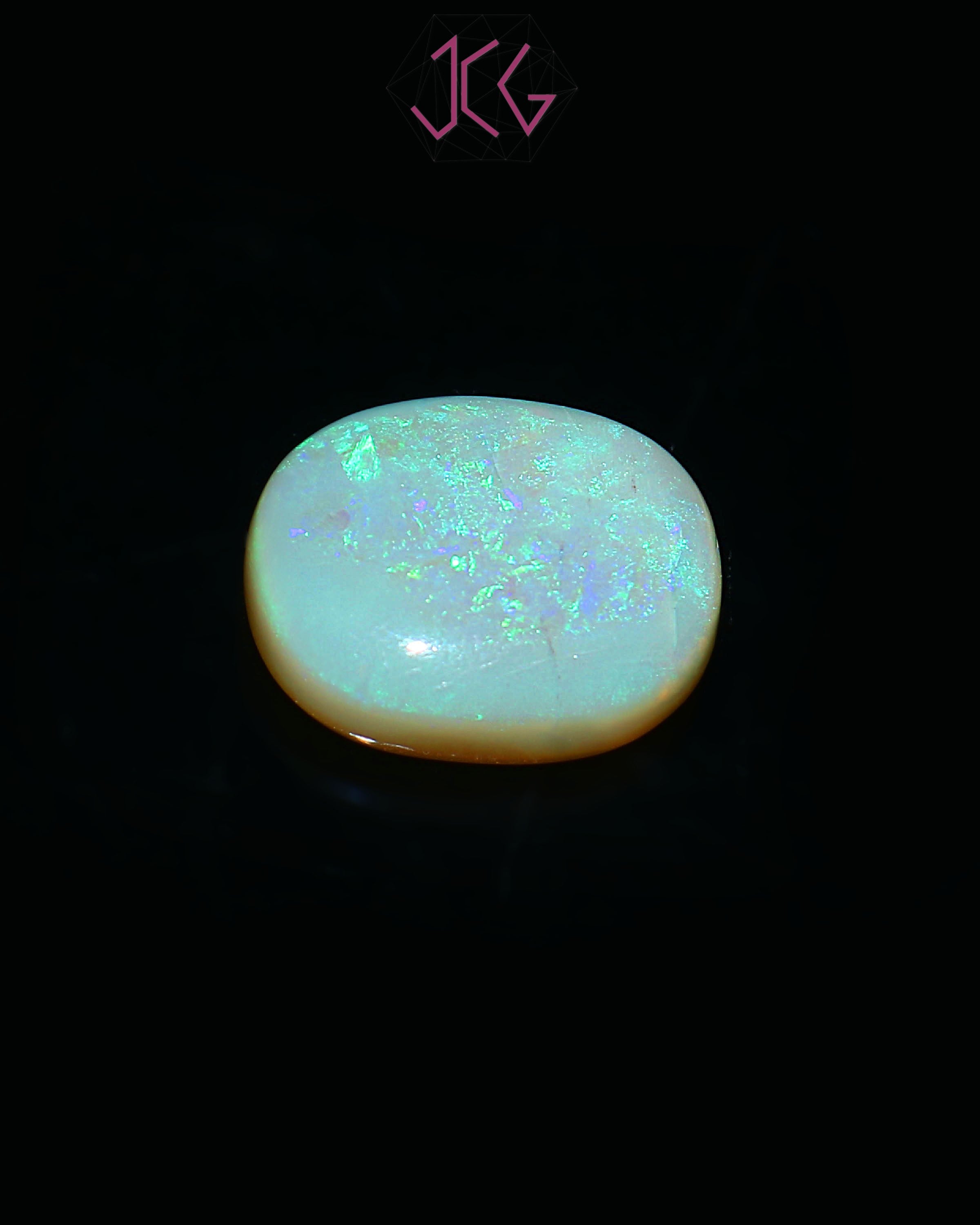 Natural Australian Fire Opal Stone 6.55 Carat / 7.20 Ratti (With Certificate)