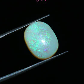Natural Australian Fire Opal Stone 6.55 Carat / 7.20 Ratti (With Certificate)