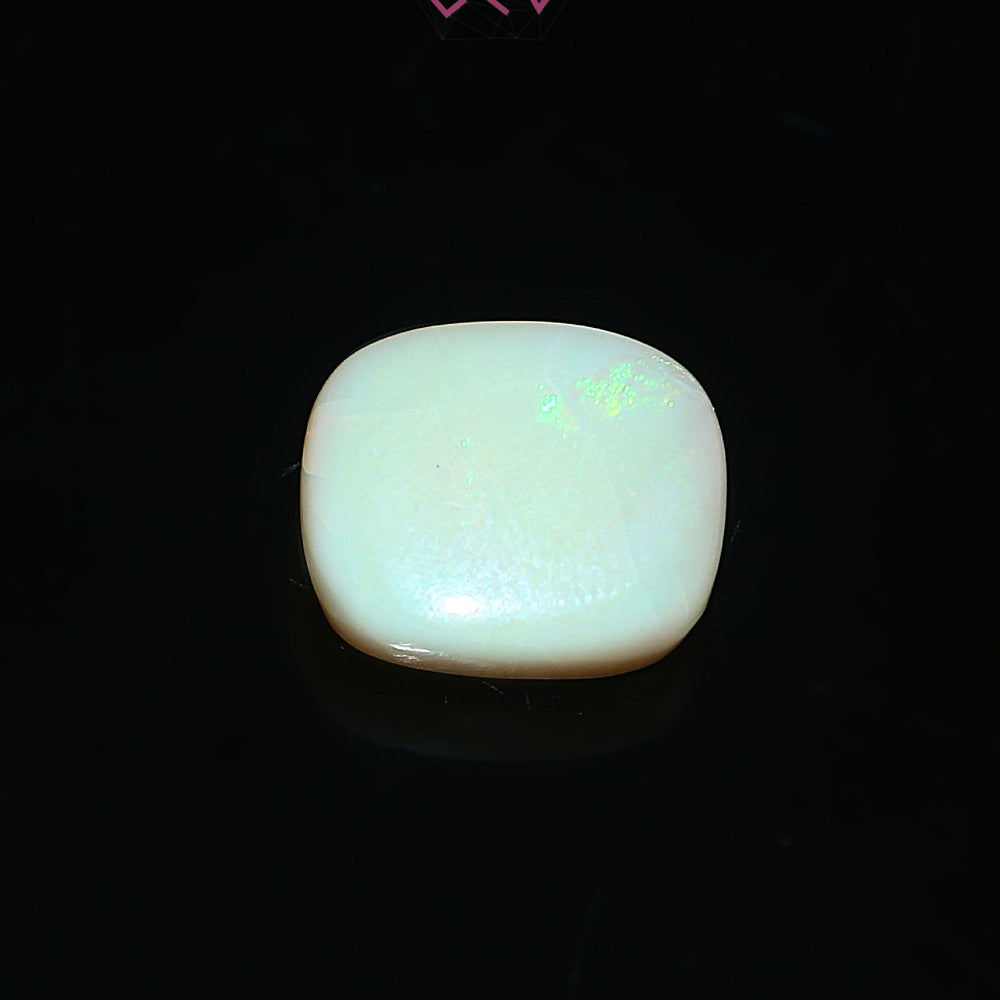 Natural Australian Fire Opal Stone 6.40 Carat / 7.00 Ratti (With Certificate)