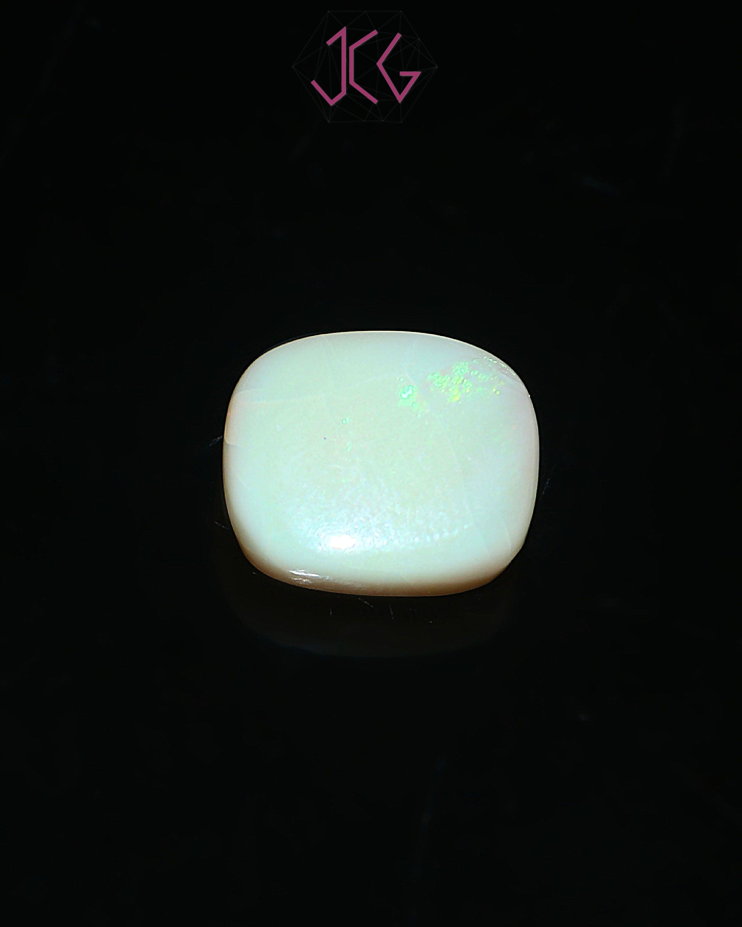 Natural Australian Fire Opal Stone 6.40 Carat / 7.00 Ratti (With Certificate)
