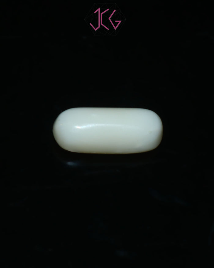 Natural White Coral Stone 5.10 Carat / 5.61 Ratti (With Certificate)