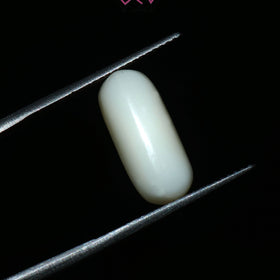 Natural White Coral Stone 5.10 Carat / 5.61 Ratti (With Certificate)