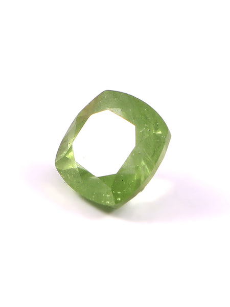 Natural Peridot Square Gemstone 4.08 Carat 4.53 Ratti (With Certificate)