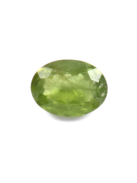 Natural Peridot Gemstone 4.78 Carat 5.31 Ratti (With Certificate)