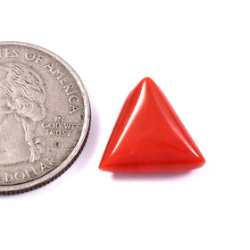 Natural Italian Red Coral Moonga Gemstone 7.47 Carat 8.29 Ratti (With Certificate)