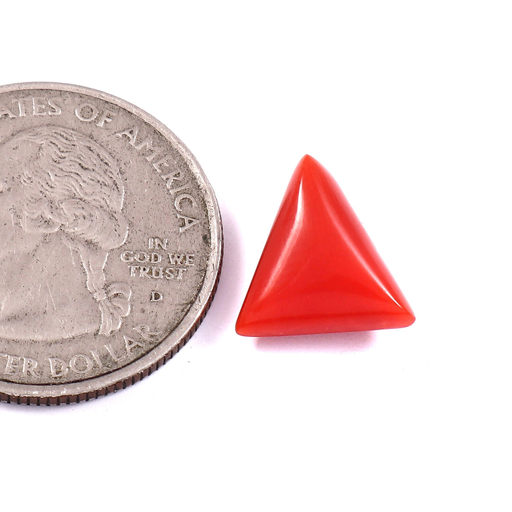 Natural Italian Red Coral Moonga Gemstone 4.50 Carat 5.00 Ratti (With Certificate)