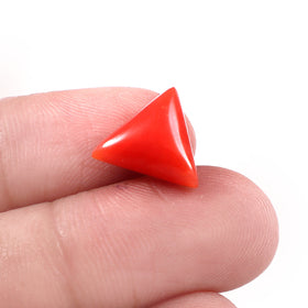 Natural Italian Red Coral Moonga Gemstone 4.40 Carat 4.88 Ratti (With Certificate)