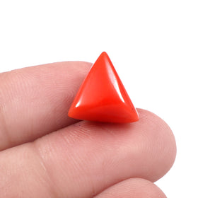 Natural Italian Red Coral Moonga Gemstone 7.98 Carat 8.86 Ratti (With Certificate)