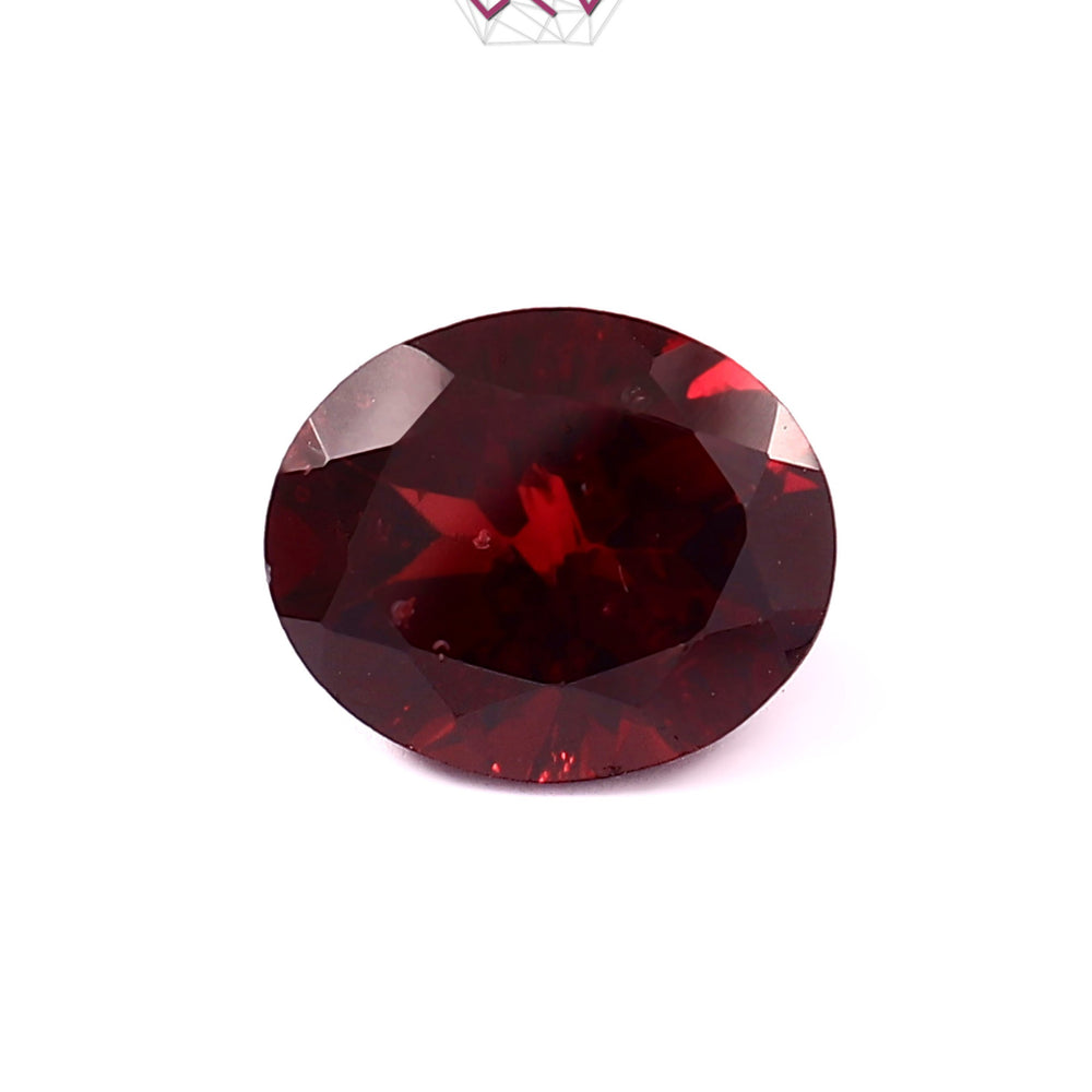 Natural Oval Garnet Stone 5.50 Carat / 6.10 Ratti (With Certificate)