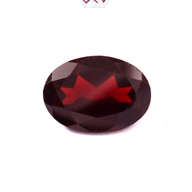 Natural Oval Garnet Stone 6.45 Carat / 7.15 Ratti (With Certificate)