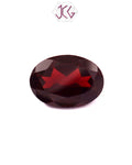 Natural Oval Garnet Stone 6.45 Carat / 7.15 Ratti (With Certificate)