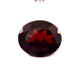 Natural Oval Garnet Stone 5.00 Carat / 5.55 Ratti (With Certificate)