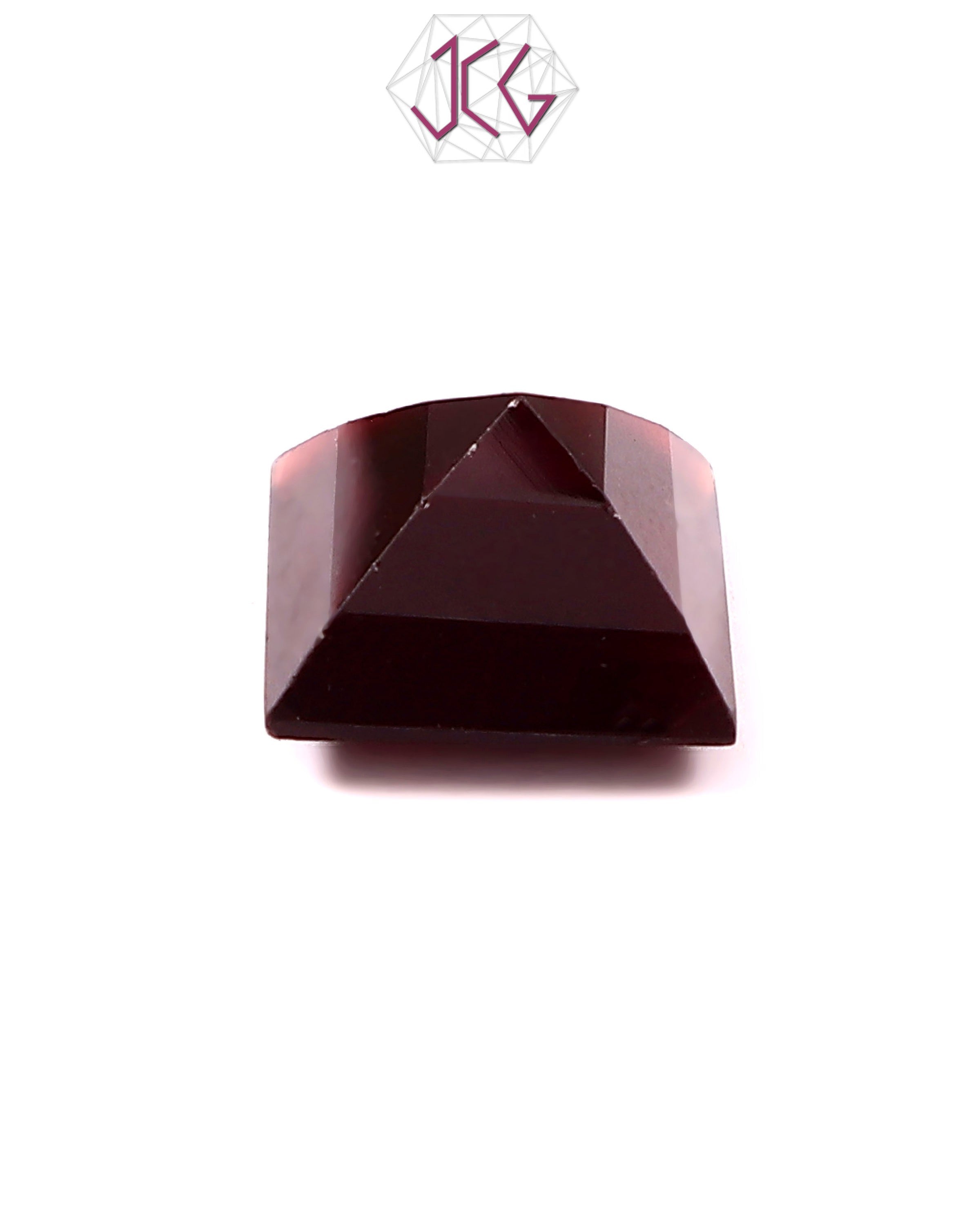 Natural Square Garnet Stone 10.75 Carat / 11.93 Ratti (With Certificate)