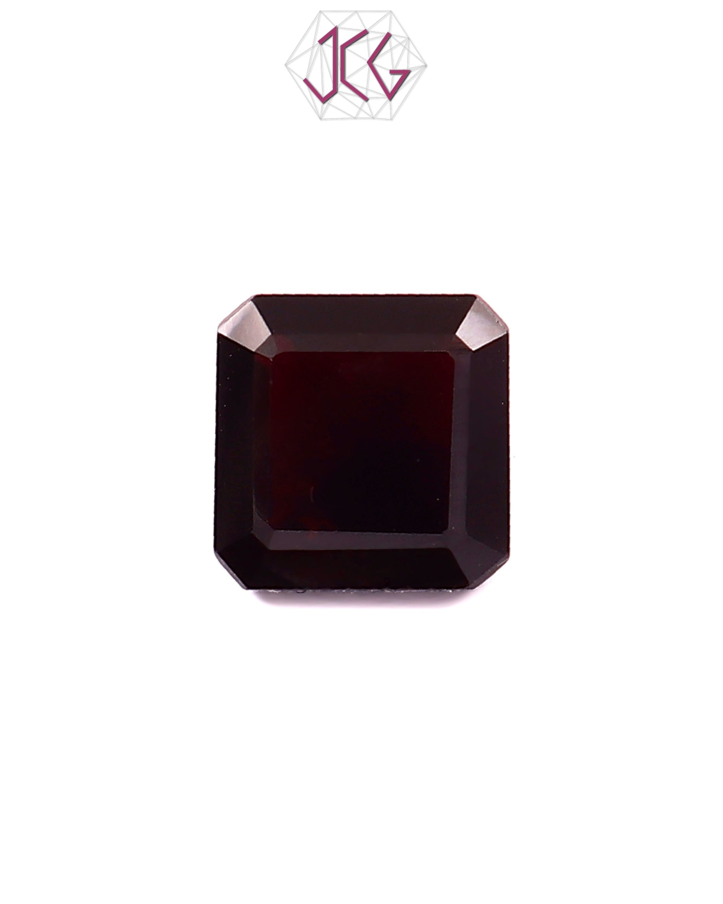 Natural Square Garnet Stone 5.10 Carat / 5.66 Ratti (With Certificate)