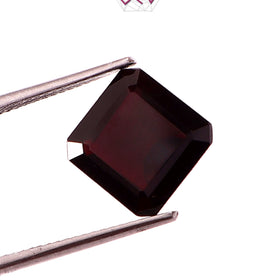 Natural Square Garnet Stone 5.10 Carat / 5.66 Ratti (With Certificate)