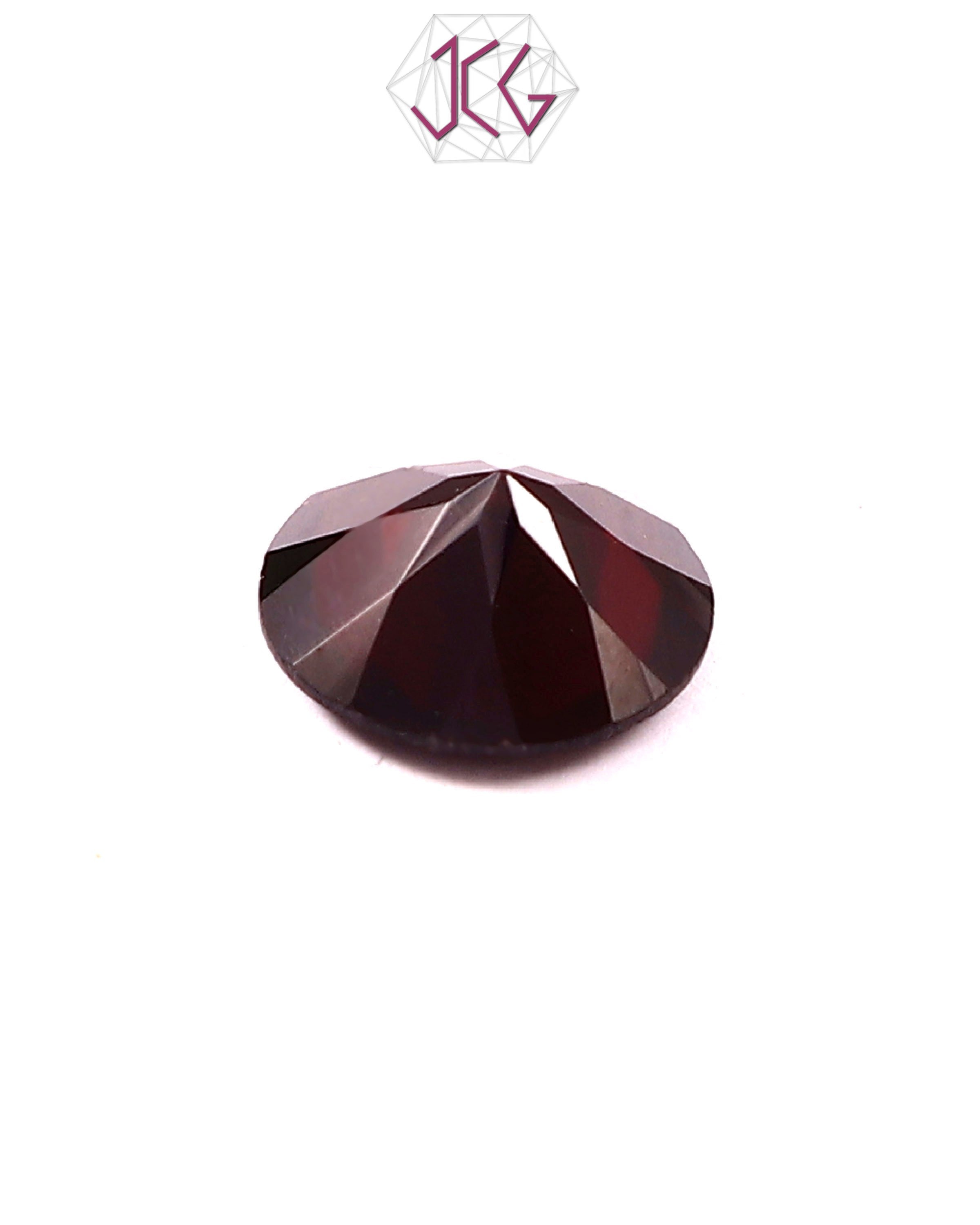 Natural Round Garnet Stone 3.55 Carat / 3.94 Ratti (With Certificate)