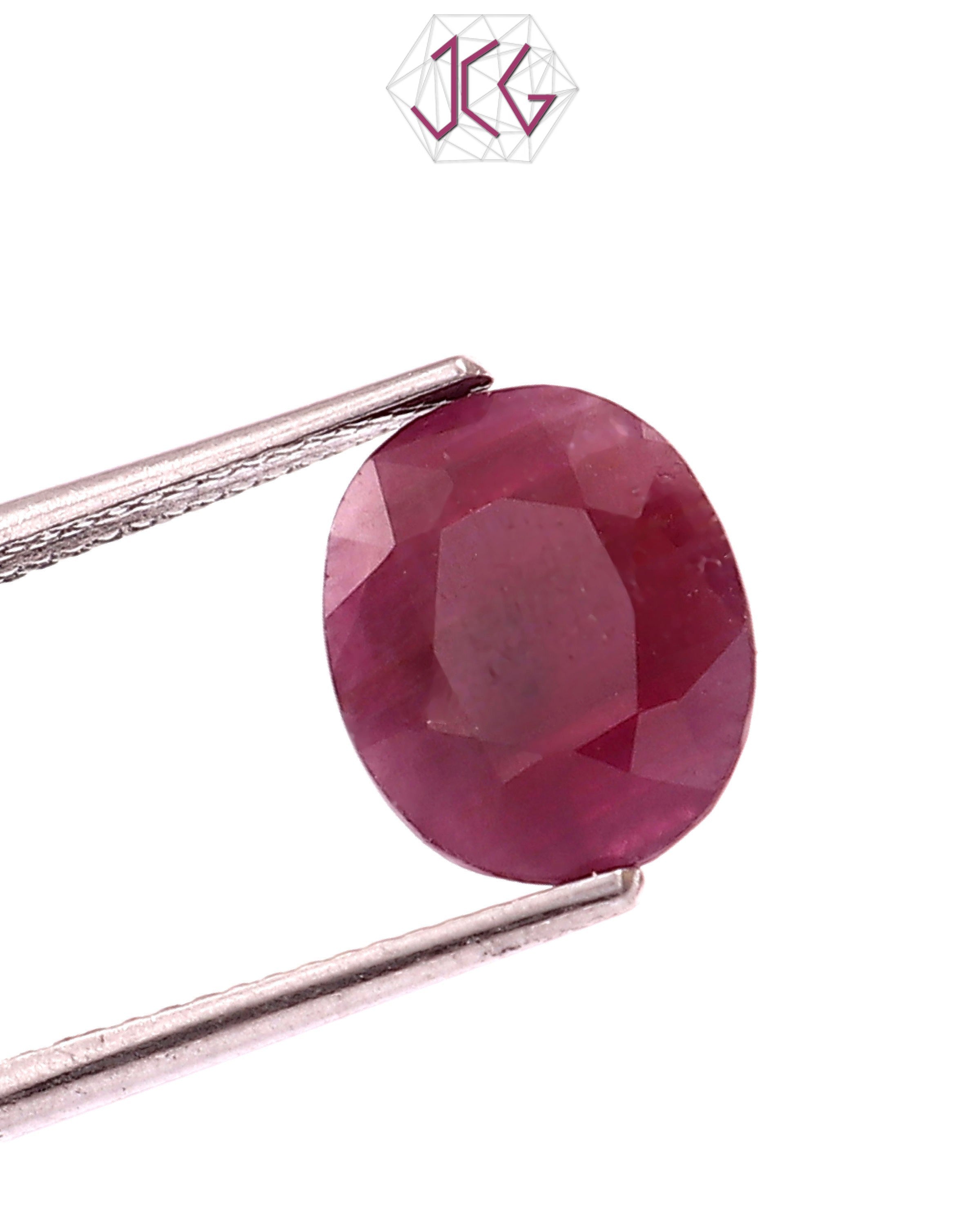 Natural Indian Ruby Stone 5.05 Carat / 5.60 Ratti (With Certificate)