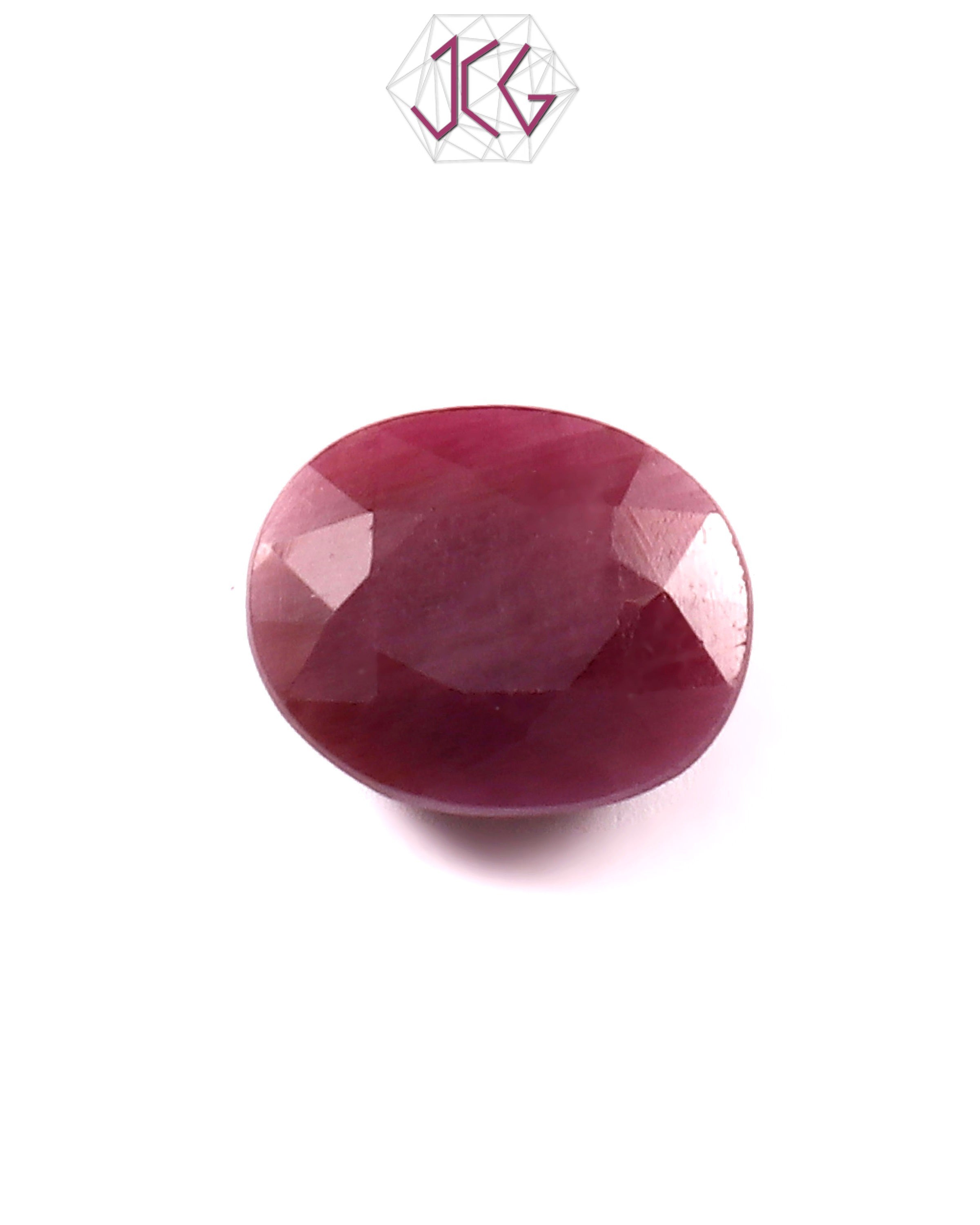 Natural Indian Ruby Stone 6.10 Carat / 6.77 Ratti (With Certificate)