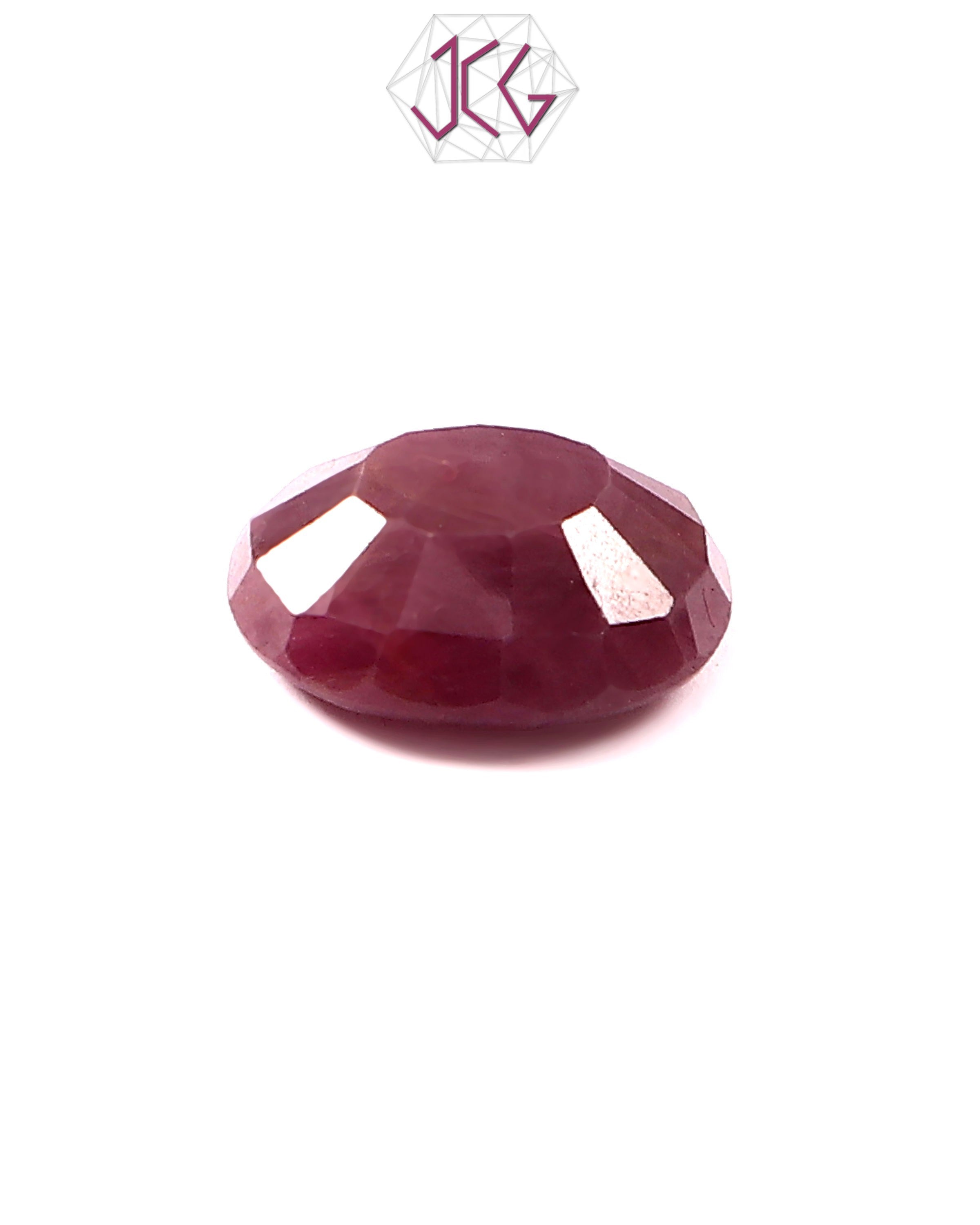 Natural Indian Ruby Stone 6.10 Carat / 6.77 Ratti (With Certificate)