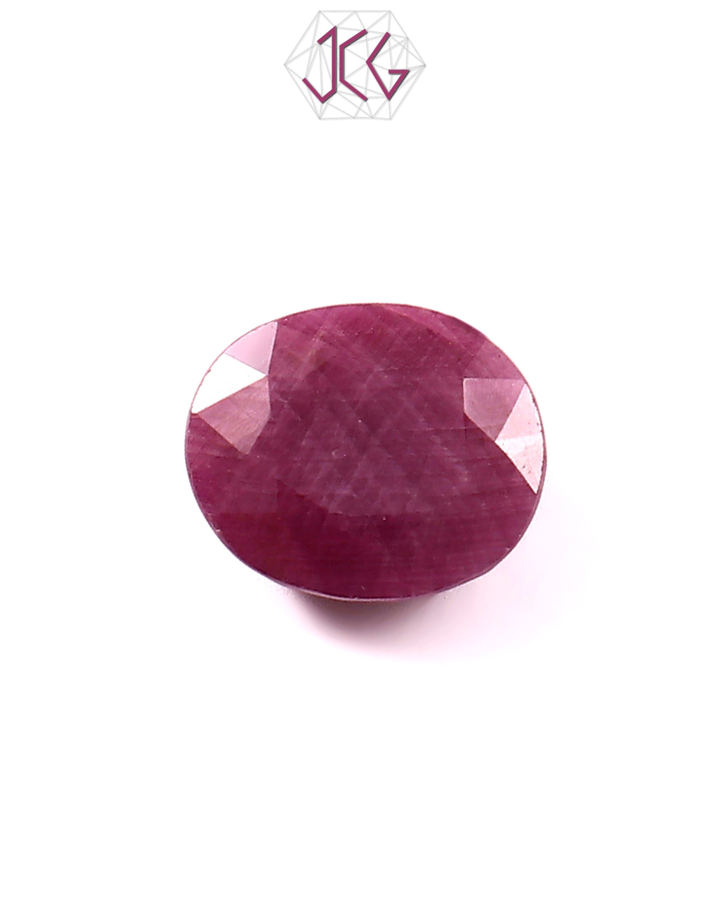 Natural Indian Ruby Stone 7.25 Carat / 8.05 Ratti (With Certificate)