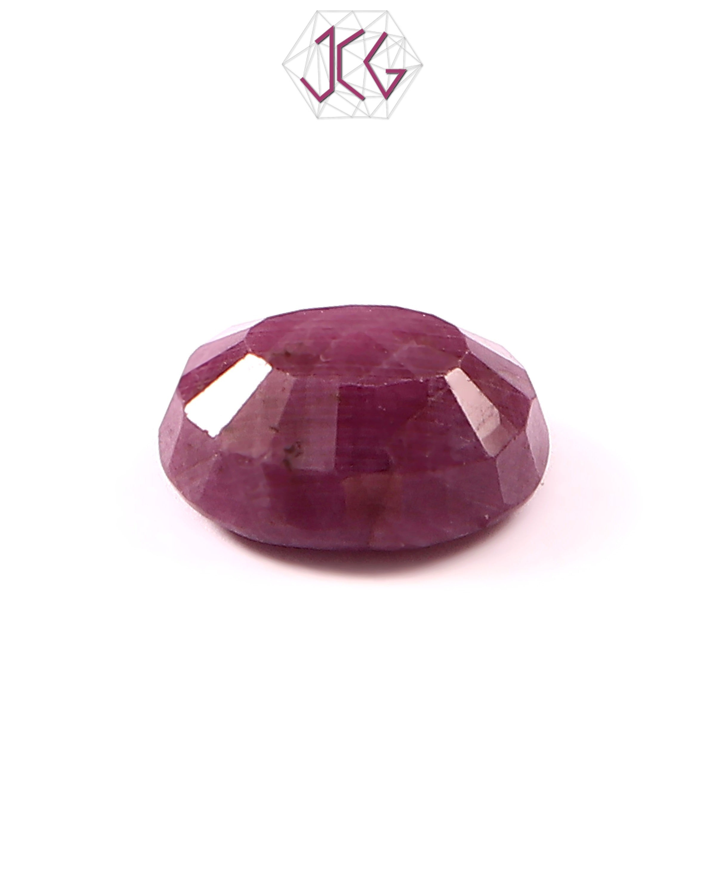 Natural Indian Ruby Stone 7.25 Carat / 8.05 Ratti (With Certificate)