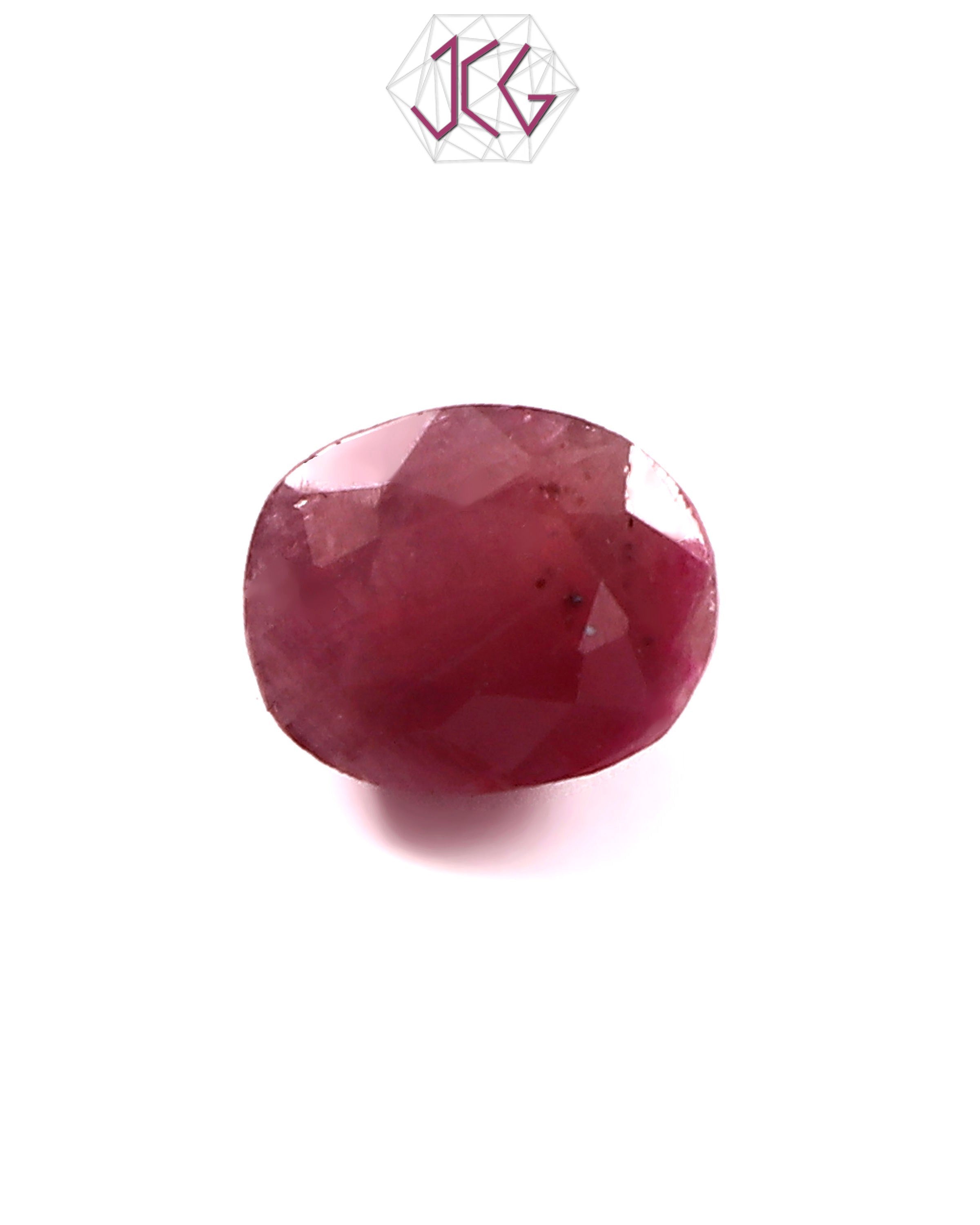 Natural Indian Ruby Stone 6.00 Carat / 6.66 Ratti (With Certificate)