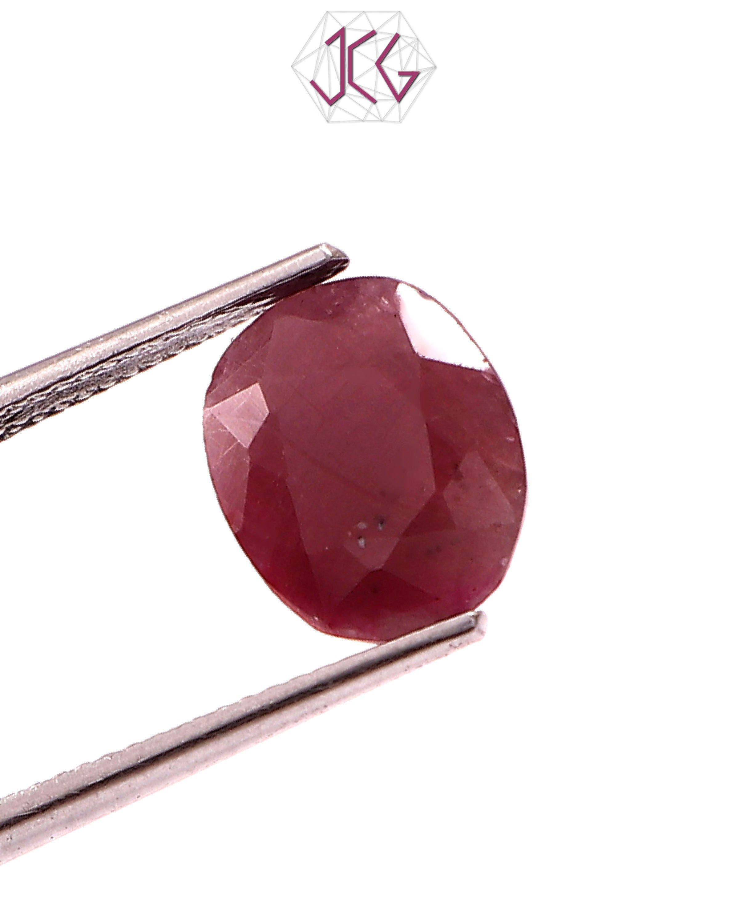 Natural Indian Ruby Stone 6.00 Carat / 6.66 Ratti (With Certificate)