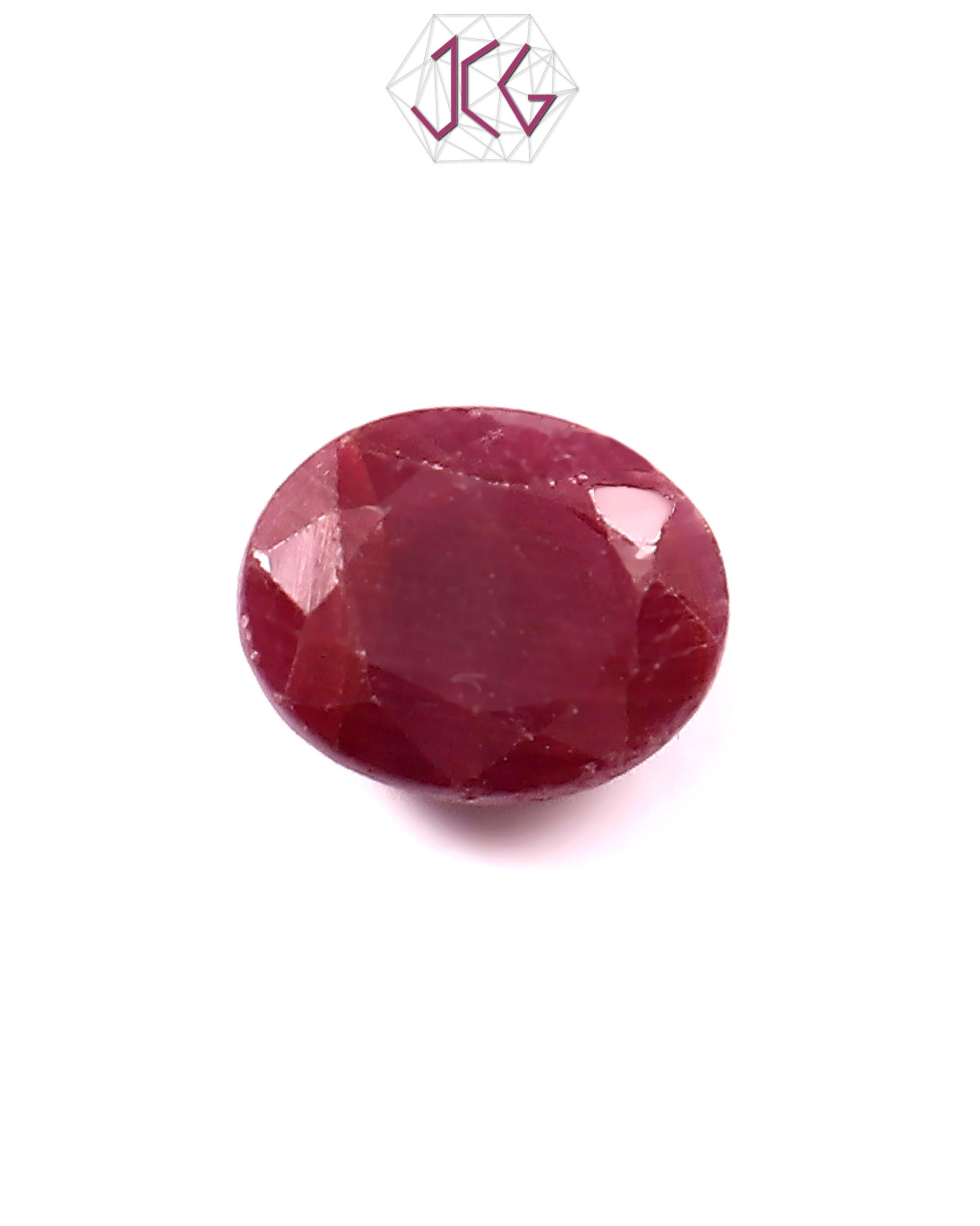 Natural Indian Ruby Stone 5.25 Carat / 5.83 Ratti (With Certificate)