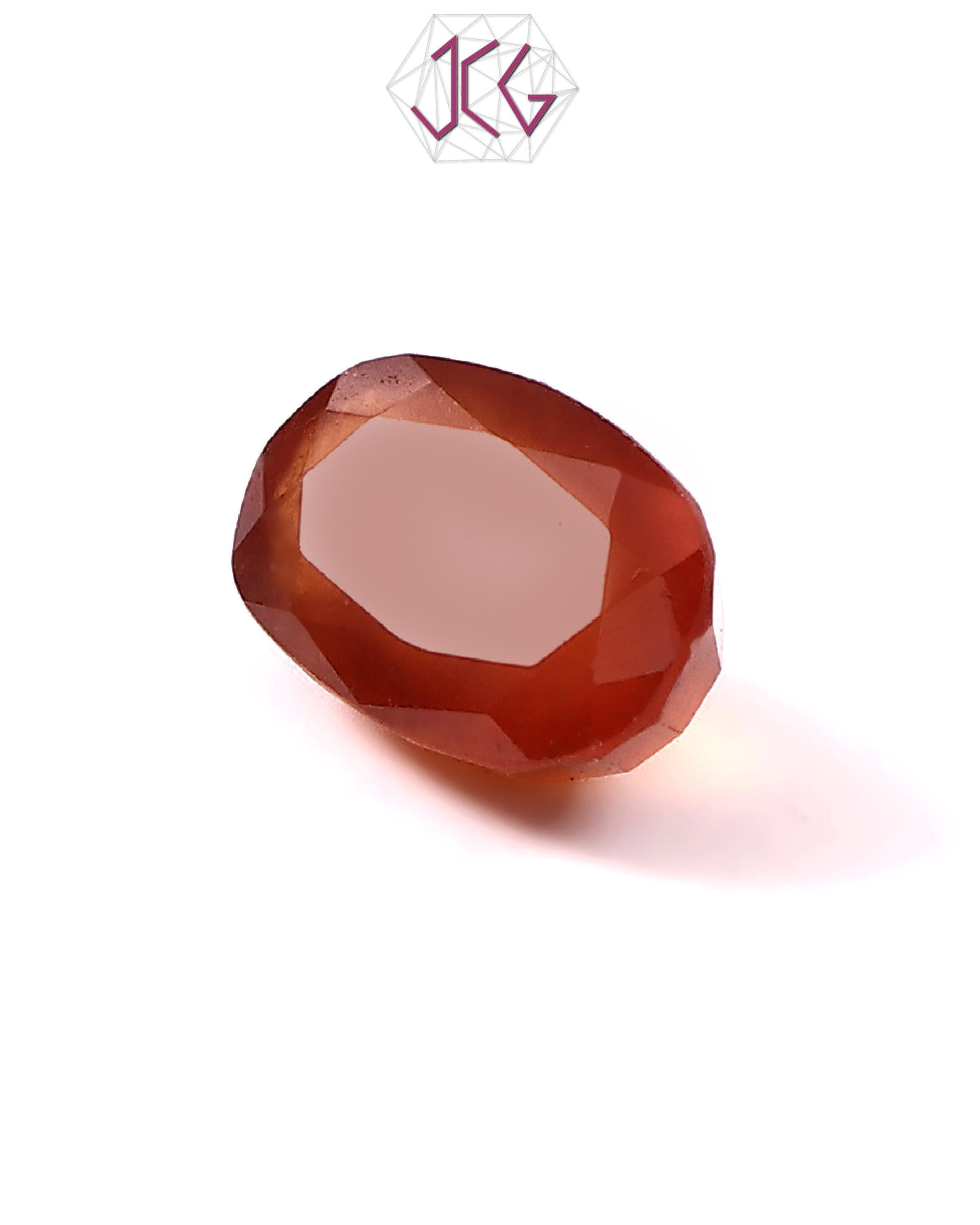 Natural Gomed (Hessonite Garnet) Stone 7.10 Carat / 7.88 Ratti (With Certificate)