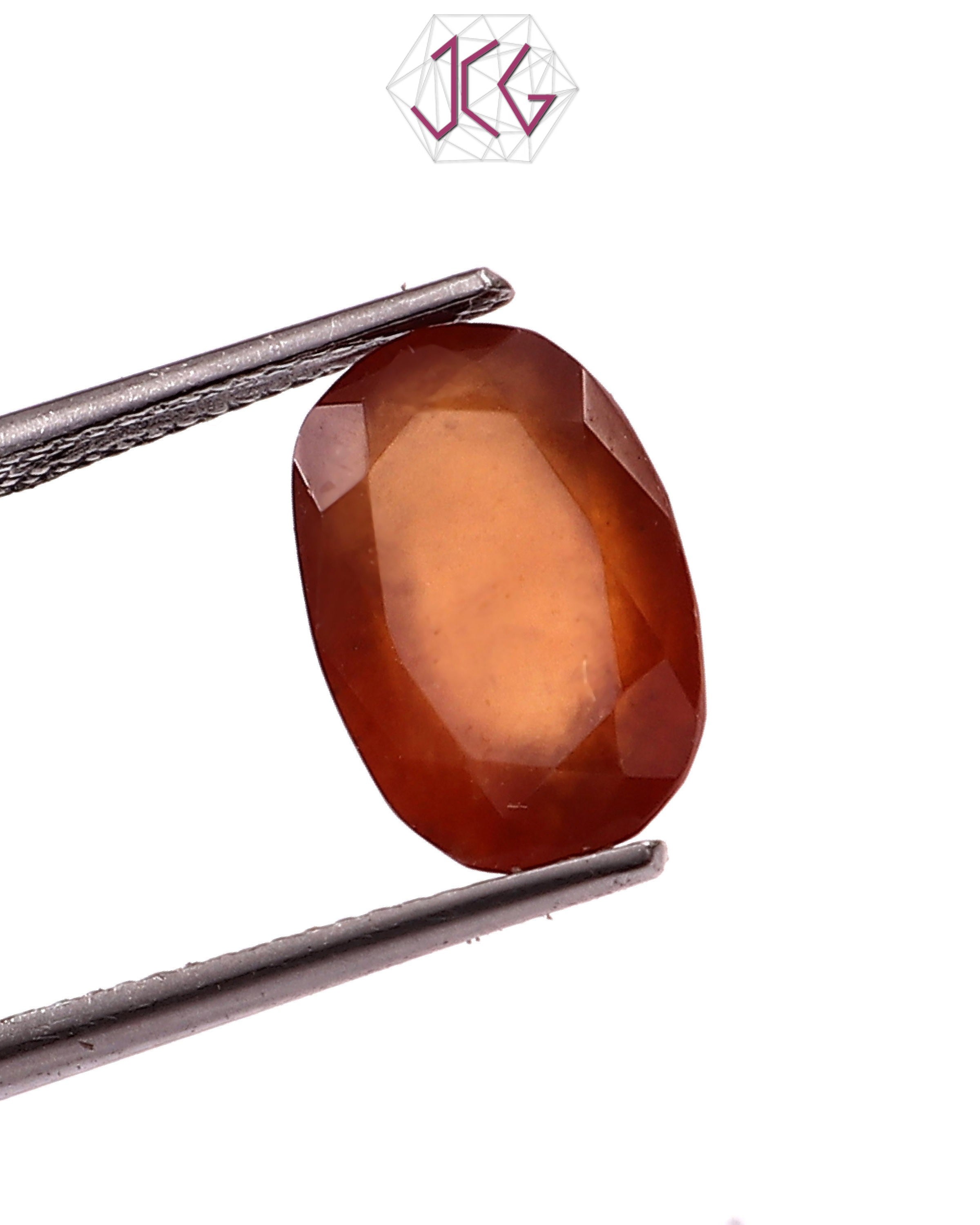 Natural Gomed (Hessonite Garnet) Stone 7.10 Carat / 7.88 Ratti (With Certificate)