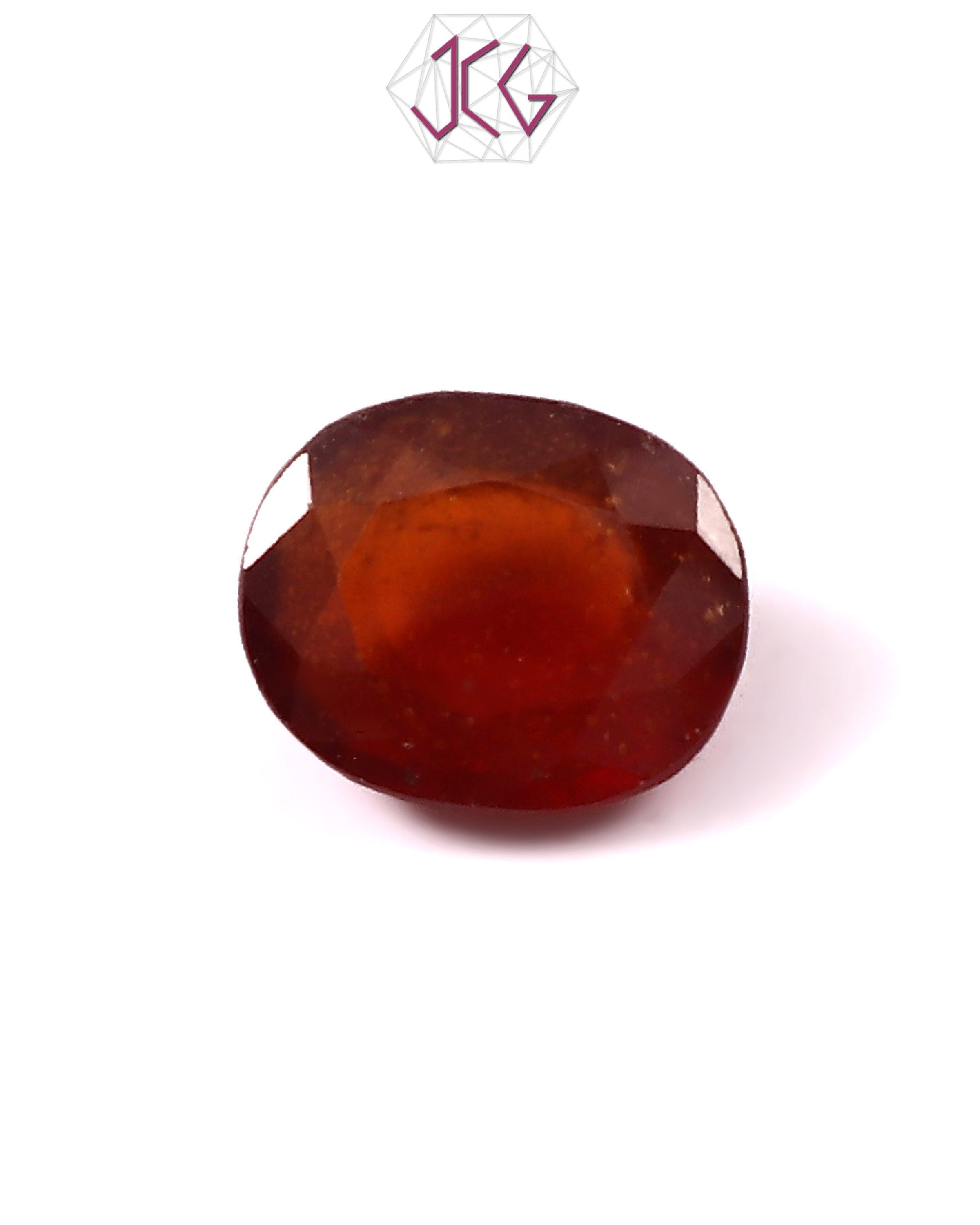 Natural Gomed (Hessonite Garnet) Stone 6.05 Carat / 6.71 Ratti (With Certificate)