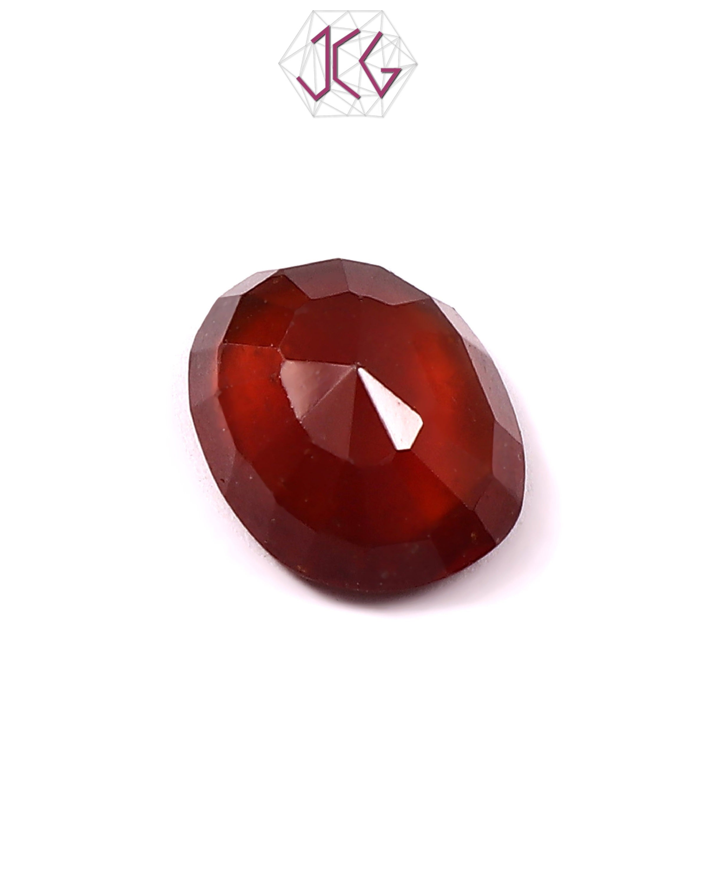 Natural Gomed (Hessonite Garnet) Stone 6.05 Carat / 6.71 Ratti (With Certificate)