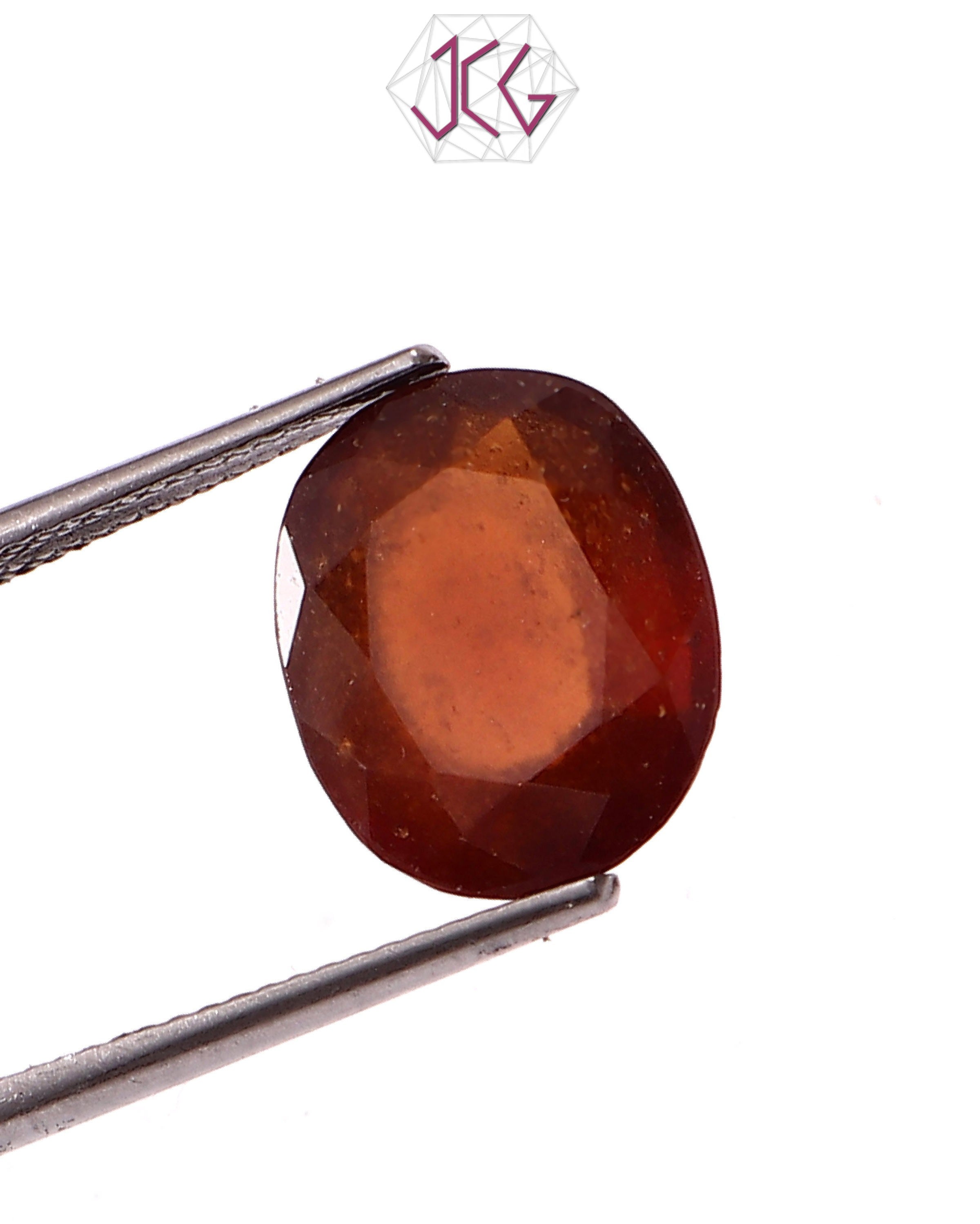 Natural Gomed (Hessonite Garnet) Stone 6.05 Carat / 6.71 Ratti (With Certificate)